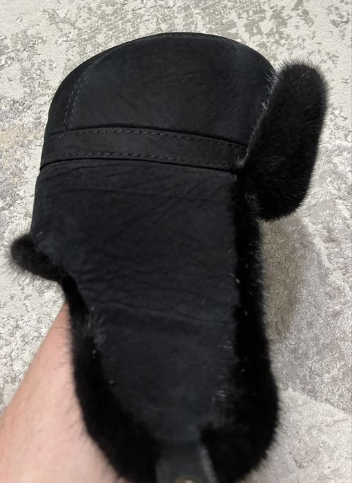 Норковая шапка ушанка