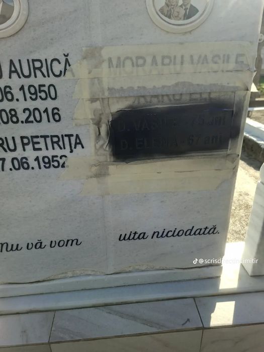Scris direct in cimitir o725755o19 cruci marmura