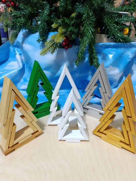 Ёлочки из дерева. Не дорого. Ёлка не дорого