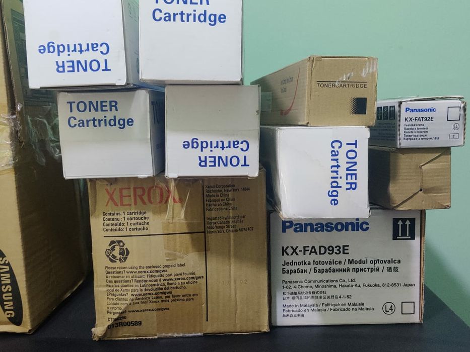 Принтеры и картриджы, блоки питания