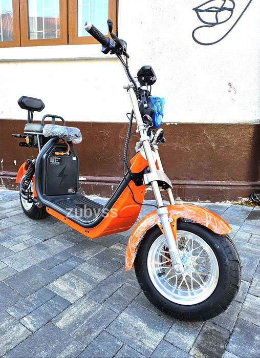 Scuter Electric Fără Permis Modele Noi 1500W 20 Ah Buton Start Stop