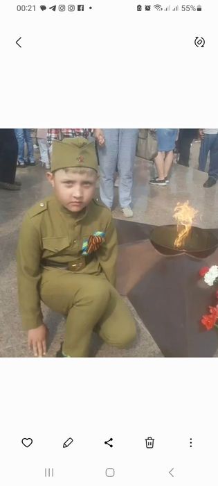 Детская военная форма