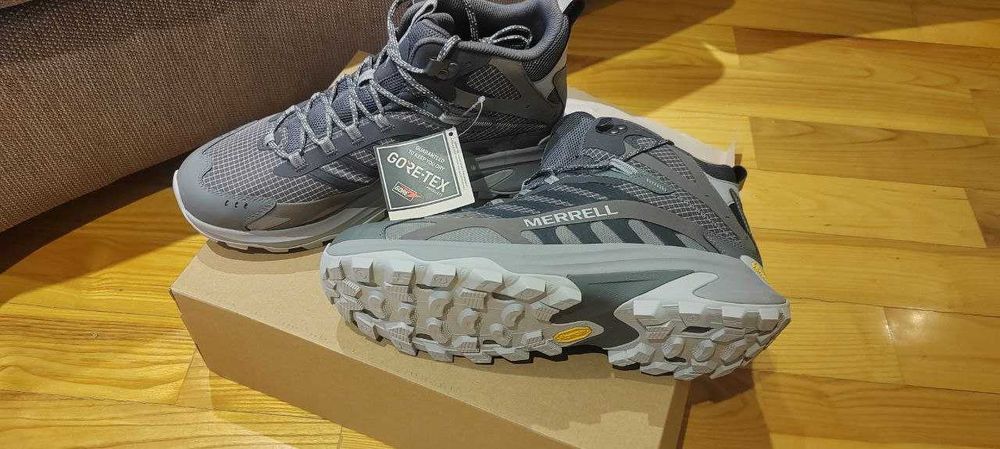 Мужские ботинки Merrell Moab Speed 2 Mid с мембраной Gore-Tex , 46р