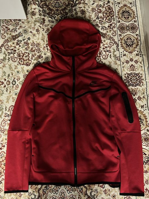 Nike tech fleece Red теч флис