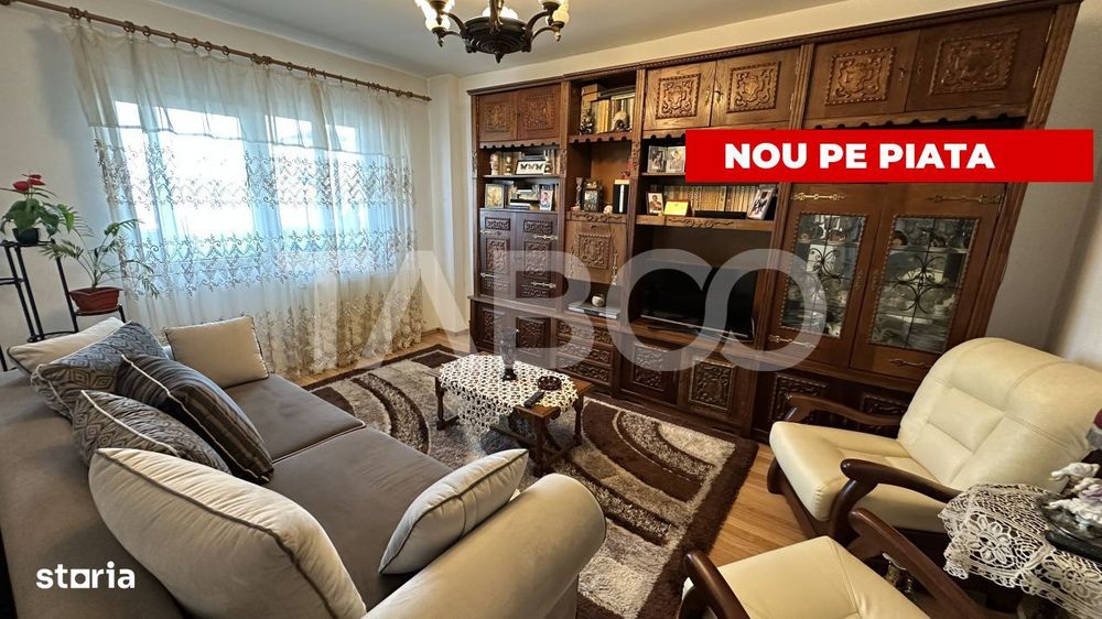 Apartament in bloc cu lift 4 camere 2 bai pivnita Mihai Viteazul Sibiu — fotografia 2