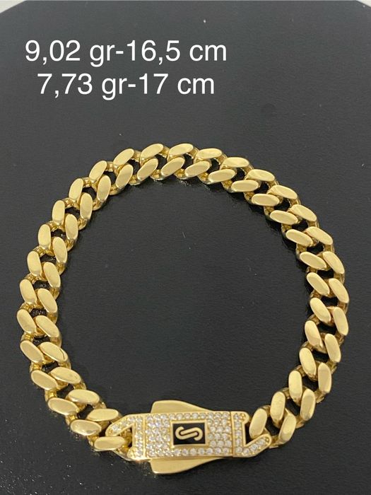 Cercei și brățări aur 14k, certificat de garanție și deschidere colet.