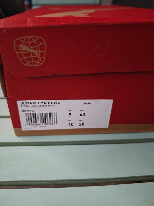 Футболни обувки Puma Ultra Ultimate MxSG. Номер 43/28см