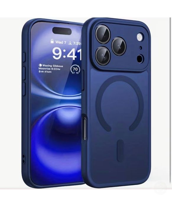 Iphone 17 17 PRO 17 PRO MAX AIR Husa Magsafe Plastic Camera Acoperita