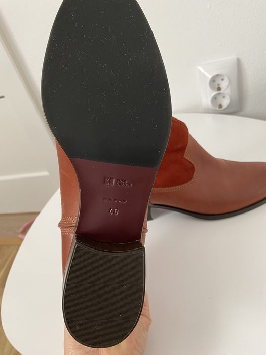 Cizme Hugo Boss orange