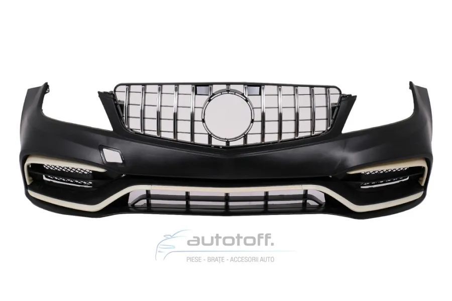 Pachet exterior compatibil cu Mercedes C-Class W204 (2007-2015) Conversie la W205 C63 Design