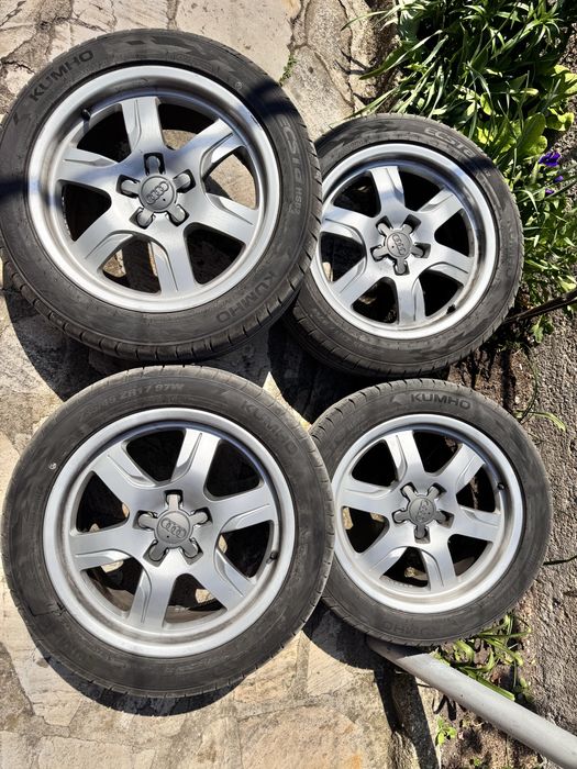 Джанти 5x112 ET28 централен отвор 66,6 с втулки към 57,1 мм.