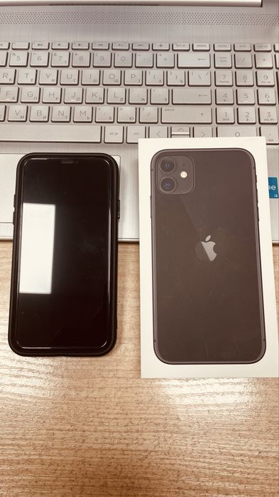 IPhone 11 128гб в черном цвете