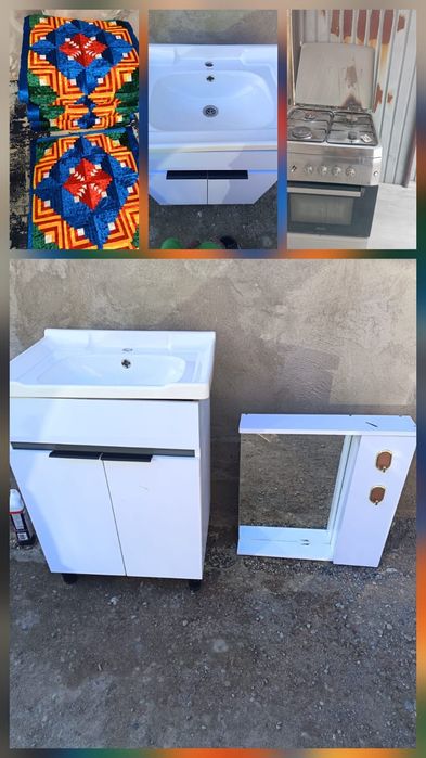 Құрақ көрпеше. Газ плита