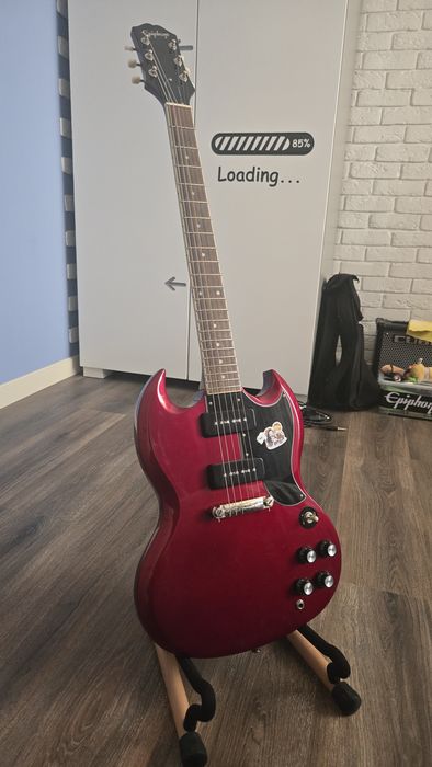 Epiphone SG Special P-90, Cherry