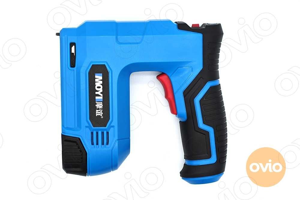 Степлер аккумуляторный мебельный MOYI HNG40V Pro 2 в 1