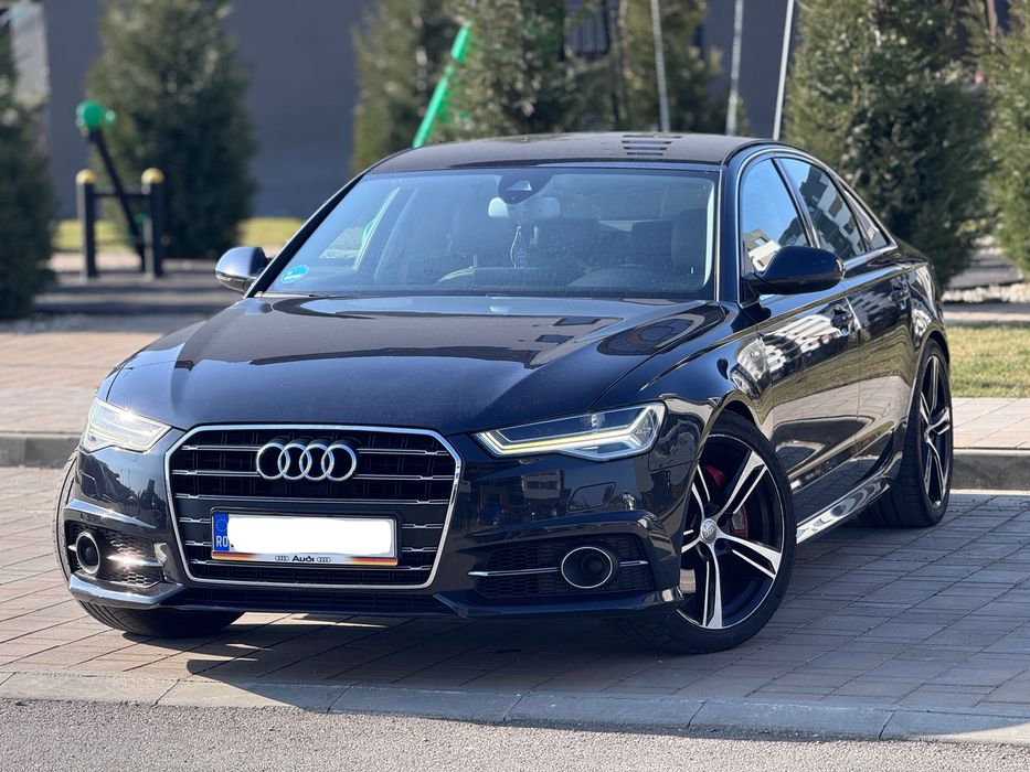 Audi A6 2016 Competition 3.0 Bi-TDI 326cp S-line/Matrix/Suspensie/