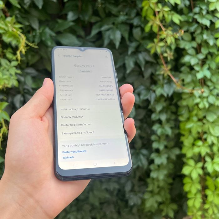 Samsung galaxy A02