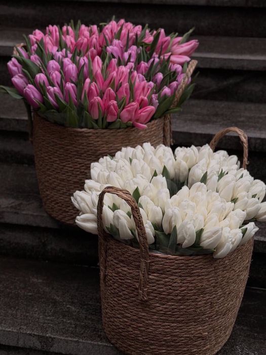 Тюльпаны пионы розы цветы букет