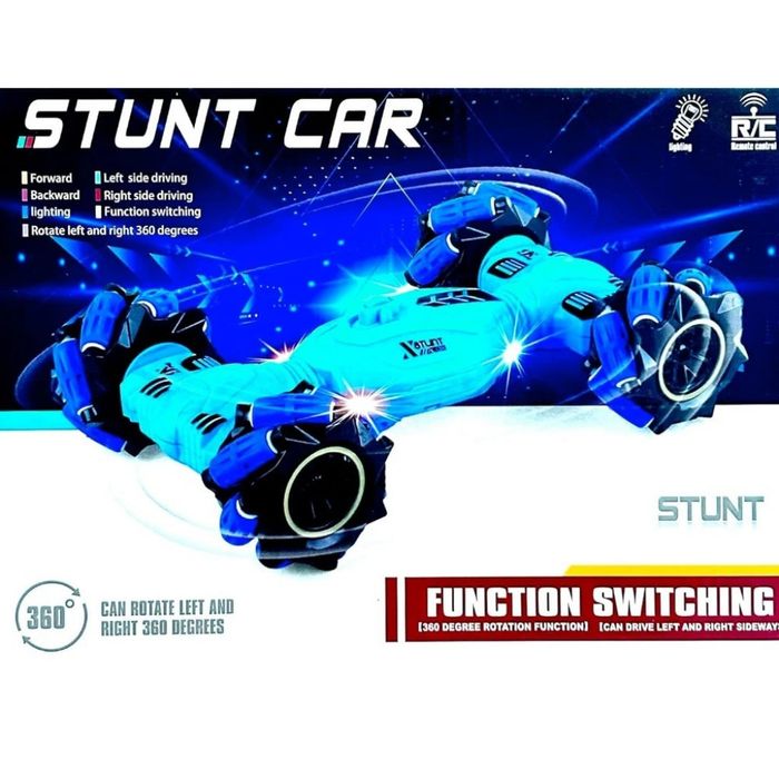 RC Кола за каскади 4WD с дрифт и завъртане на 360°