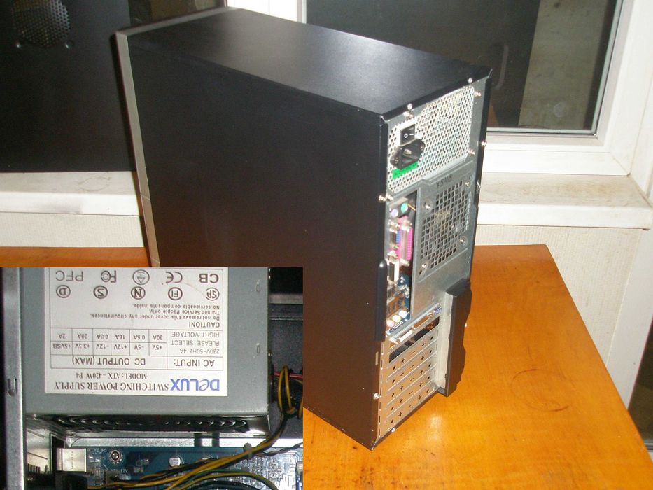 За Офис: Dual Pentium G850, HD 5550 , 8GB , SSD 120GB, 420W