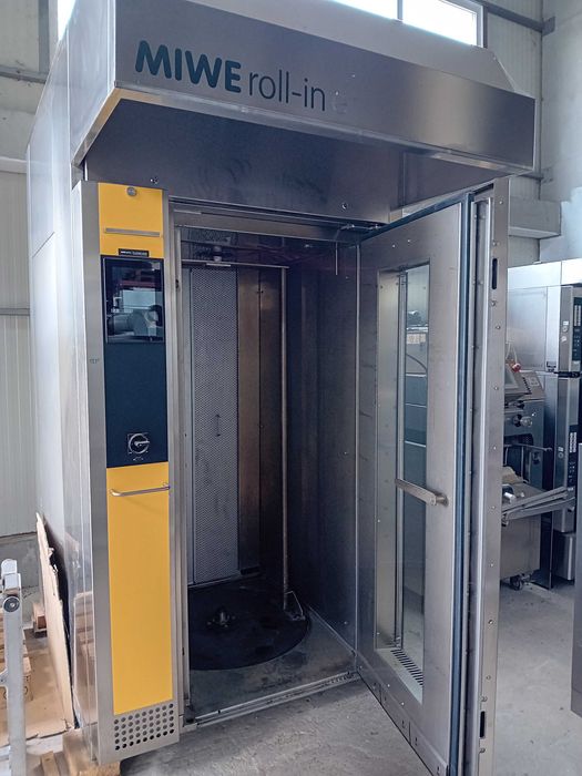Употребявана ротационна печка MIWE roll-in TC, 2019г