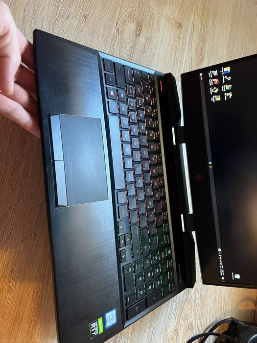 Okazie ‼️Laptop Gaming HP Omen  i7 8750h cu 16Gb si RTX 2060 RGB !