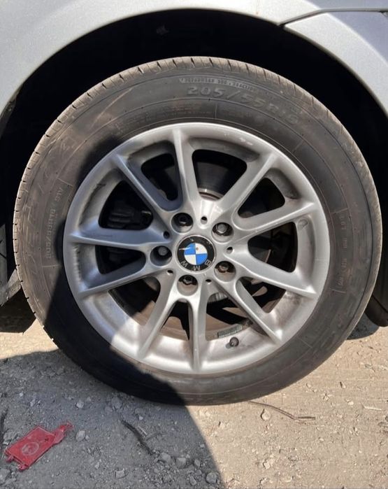 205/55 16", дот 25 и 22 Джанти с хубави летни гуми 5 x 120 BMW e90,  e46 и др.
