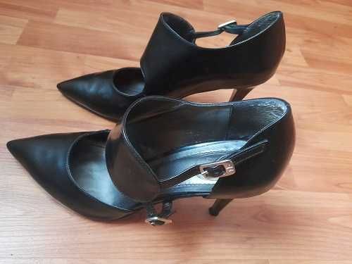 Pantofi Italia lucrati manual din piele naturala, marimea 38