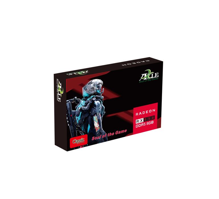 { Видеокарта Axle AMD Radeon RX 550 4GB GDDR5 (Dual Fan)