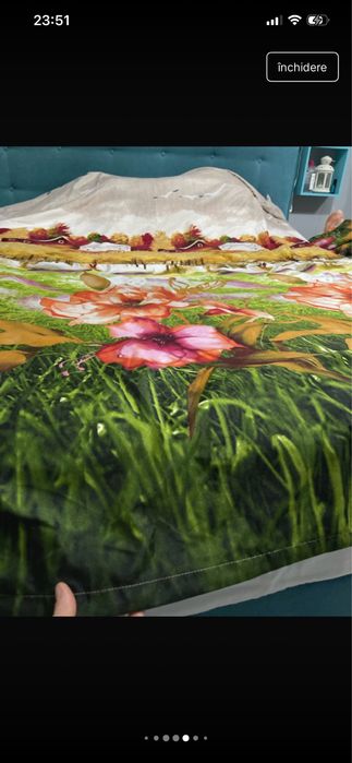 Lenjerie de pat din bumbac velvet