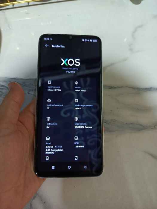 INFINIX HOT 30İ holatı yangı
