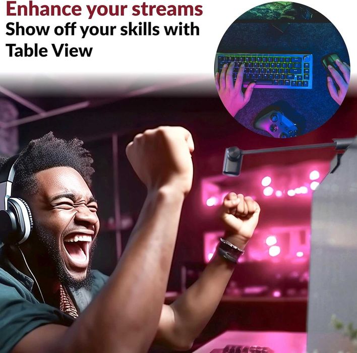 CA Essential Webcam Flex cu trei poziții de montare - nou