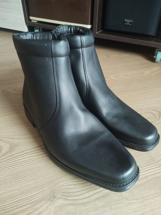 Боти от естествена кожа. Номер 47