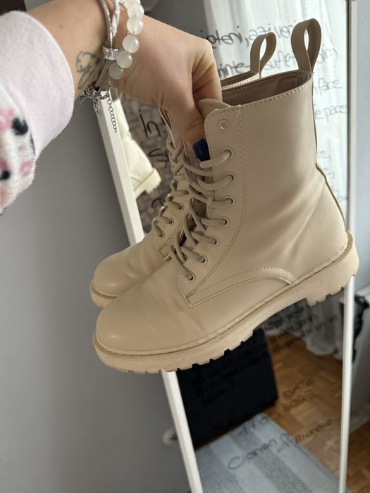 Bocanci H&M Crem nr.37