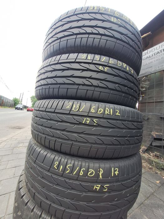 4 anvelope vara 215/60r17 Bridgestone Montaj Gratuit