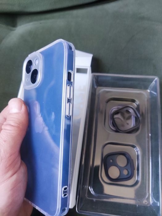 Кейс + протектор iphone 14