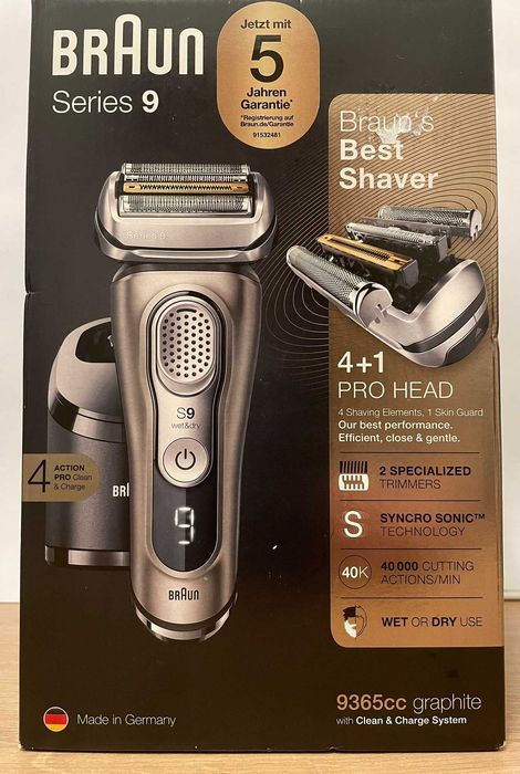 Aparat ras barbierit Braun Seria 9 9375CC VS 9365CC 9460CC Nou Sigilat
