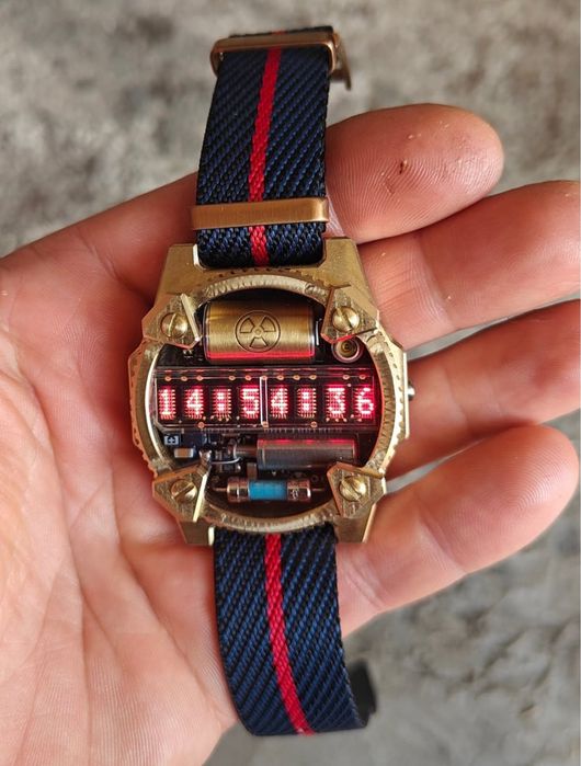 Часы мужские Dosimeter Matrix LED Red