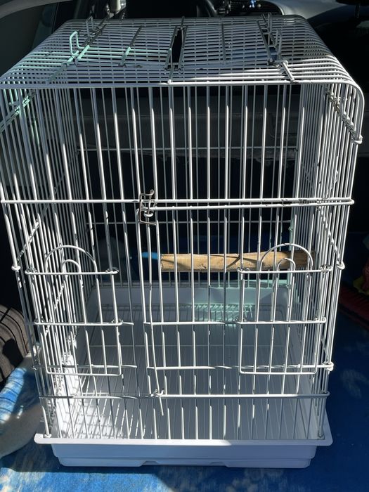 Сгъваема транспортна клетка за папагал