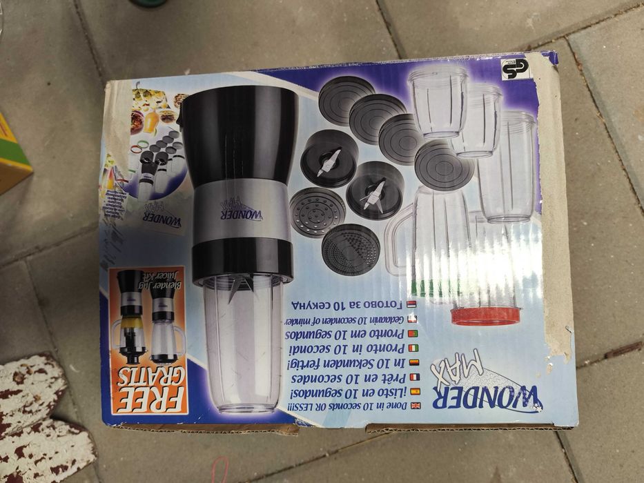 Blender MAX PRO Chef set complet nou cu feliator legume