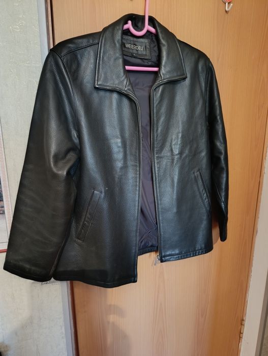 Куртка кожаная мужская