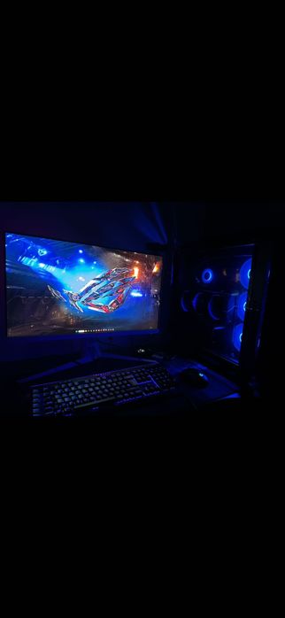 Setup gaming Ryzen 7 9700x Rtx 5070 Ti, Negociabil