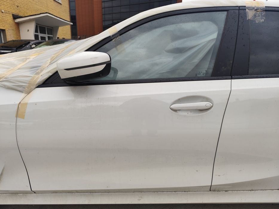 Ușa stânga față BMW seria3 G20 alb. Oglinda cu camera,side assist