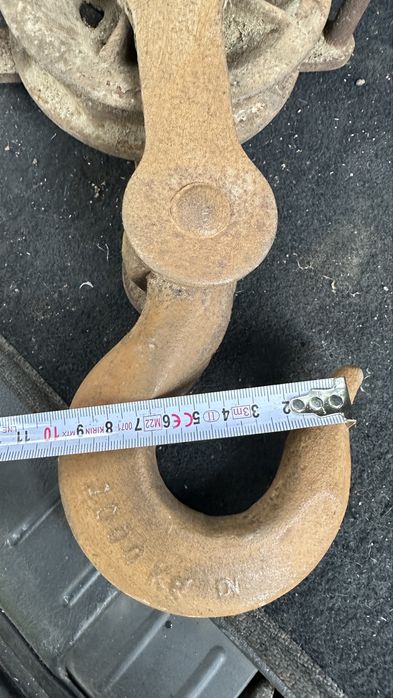 Макара с кука (Полиспаст) 1 тон