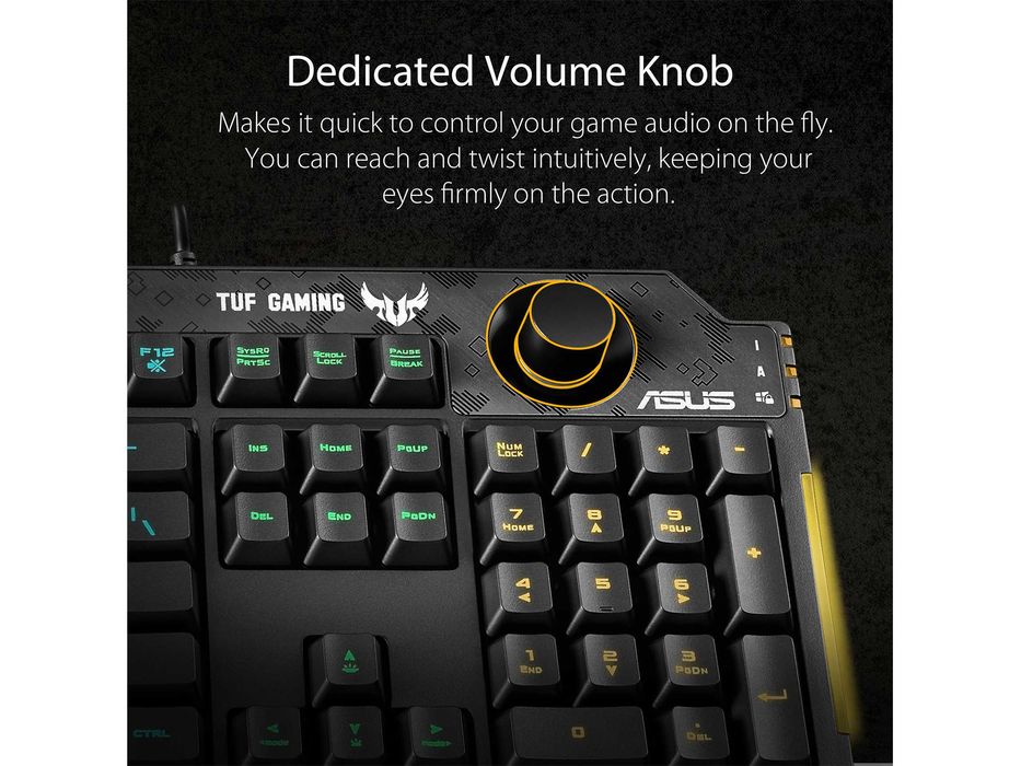 Клавиатура Asus TUF Gaming K1 RGB
