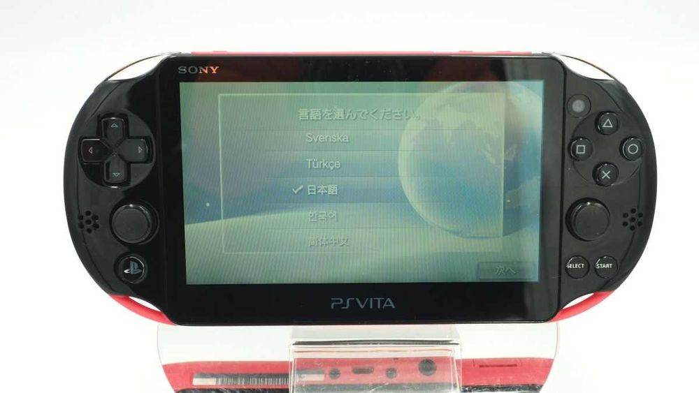 Sony PlayStation Vita 2000 Black Pink – Japan Premium Modată, 128GB