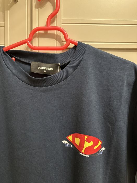 Tricou dsquared blue