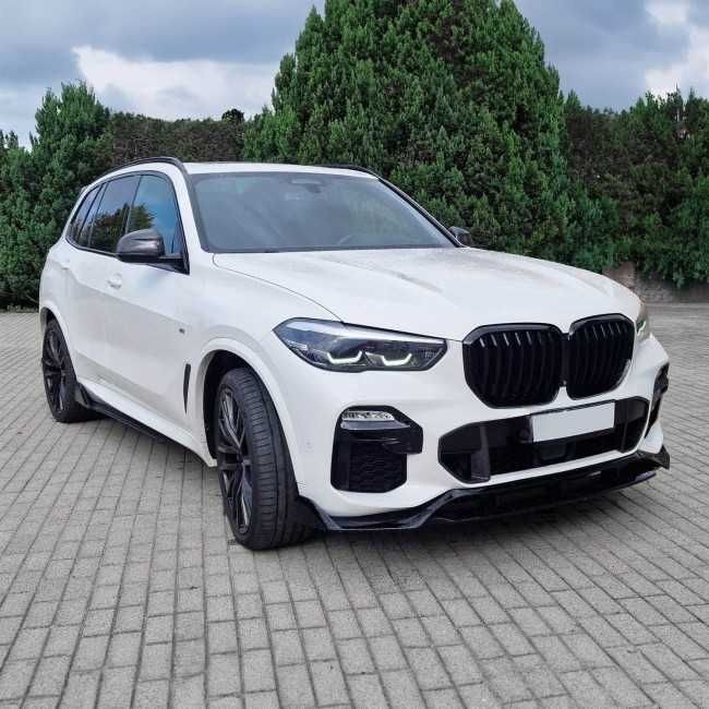 Prelungire Extensie Lip Bara Fata M BMW X5 G05 2018-2023, Negru Lucios