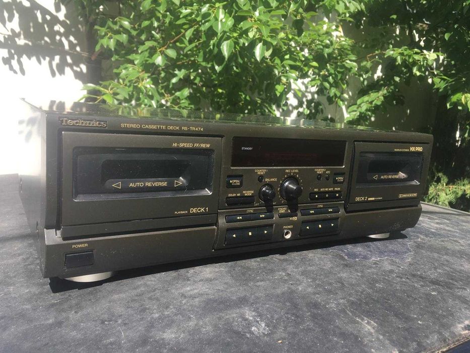 Dublu deck TEAC JVC TECHNICS YAMAHA  dolby b/c Hx pro
