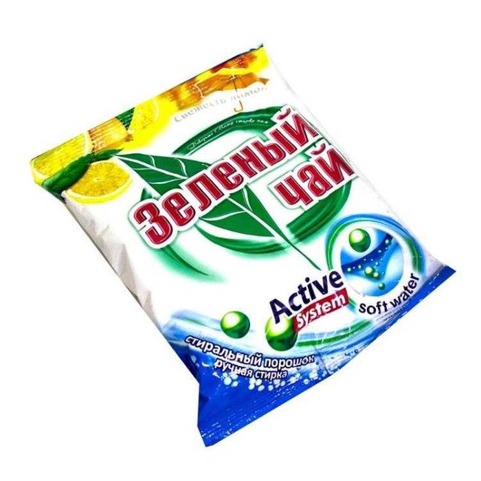 Стиральный порошок Зеленый чай 250гр ручной оптом